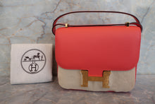 画像をギャラリービューアに読み込む, HERMES/エルメス コンスタンス3 ミニ ヴォーエプソン ローズジャイプール A刻印 ショルダーバッグ 700110170