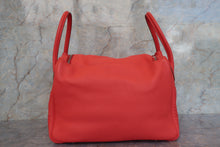 将图片加载到图库查看器,HERMES LINDY 34 Clemence leather Rose jaipur □R刻印 Shoulder bag 700100108