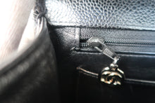 画像をギャラリービューアに読み込む, CHANEL/シャネル 中マトラッセシングルフラップチェーンショルダーバッグ キャビアスキン ブラック/シルバー金具 ショルダーバッグ 800020079