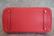 画像をギャラリービューアに読み込む, HERMES/エルメス バーキン30 トリヨンクレマンス ブーゲンビリア □N刻印 ハンドバッグ 700090063