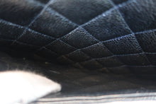 画像をギャラリービューアに読み込む, CHANEL/シャネル 中マトラッセシングルフラップチェーンショルダーバッグ キャビアスキン ブラック/シルバー金具 ショルダーバッグ 800020079