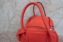 将图片加载到图库查看器,HERMES LINDY 34 Clemence leather Rose jaipur □R刻印 Shoulder bag 700100108