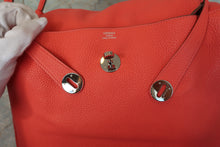 Load image into Gallery viewer, HERMES LINDY 34 Clemence leather Rose jaipur □R Engraving Shoulder bag 700100108