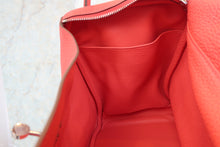 Load image into Gallery viewer, HERMES LINDY 34 Clemence leather Rose jaipur □R Engraving Shoulder bag 700100108