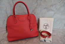 將圖片載入圖庫檢視器 HERMES/エルメス ボリード31 トリヨンクレマンス ルージュピヴォワンヌ T刻印 ショルダーバッグ 700090105