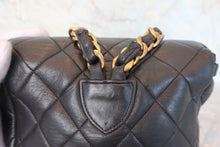 画像をギャラリービューアに読み込む, CHANEL/シャネル マトラッセチェーンリュック ラムスキン ブラック/ゴールド金具 リュック 800080184