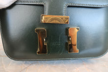 將圖片載入圖庫檢視器 HERMES/エルメス コンスタンス3 ミニ ボックスカーフ ヴェールアングレ U刻印 ショルダーバッグ 800060128