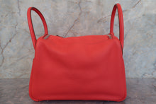 Load image into Gallery viewer, HERMES LINDY 30 Clemence leather Rose jaipur R Engraving Shoulder bag 700110162