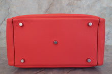 Load image into Gallery viewer, HERMES LINDY 30 Clemence leather Rose jaipur R Engraving Shoulder bag 700110162