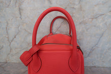 Load image into Gallery viewer, HERMES LINDY 30 Clemence leather Rose jaipur R Engraving Shoulder bag 700110162