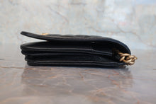 画像をギャラリービューアに読み込む, CHANEL/シャネル ボーイシャネルチェーンウォレット キャビアスキン ブラック/ゴールド金具 ショルダーバッグ 800020038