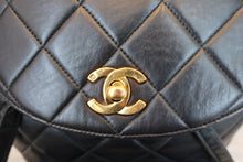 画像をギャラリービューアに読み込む, CHANEL/シャネル マトラッセチェーンリュック ラムスキン ブラック/ゴールド金具 リュック 700030083