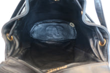 画像をギャラリービューアに読み込む, CHANEL/シャネル マトラッセチェーンリュック ラムスキン ブラック/ゴールド金具 リュック 700030083