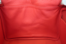 Load image into Gallery viewer, HERMES LINDY 30 Clemence leather Rose jaipur R Engraving Shoulder bag 700110162