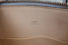 將圖片載入圖庫檢視器 HERMES/エルメス ボリード1923 25 ヴェルソ ヴォーエプソン ブルーブリュム/クレ Z刻印 ショルダーバッグ 800060127