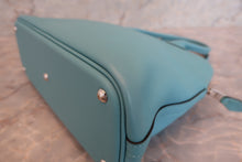 將圖片載入圖庫檢視器 HERMES/エルメス ボリード27 ヴォースイフト ブルーアトール X刻印 ショルダーバッグ 700090107