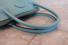 將圖片載入圖庫檢視器 HERMES/エルメス ボリード27 ヴォースイフト ブルーアトール X刻印 ショルダーバッグ 700090107