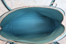 將圖片載入圖庫檢視器 HERMES/エルメス ボリード27 ヴォースイフト ブルーアトール X刻印 ショルダーバッグ 700090107