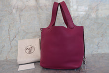 Load image into Gallery viewer, HERMES PICOTIN LOCK MM Clemence leather Tosca □P Engraving Hand bag 700100136