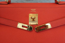 画像をギャラリービューアに読み込む, HERMES/エルメス ケリー32 トゴ カプシーヌ T刻印 ショルダーバッグ 800050036