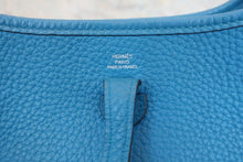 画像をギャラリービューアに読み込む, HERMES/エルメス エブリンTPM トリヨンクレマンス ブルーザンジバル A刻印 ショルダーバッグ 800030172