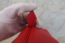 Load image into Gallery viewer, HERMES  BOLIDE 1923 Swift leather Rouge garance □I Engraving Hand bag 500020142