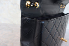 画像をギャラリービューアに読み込む, CHANEL/シャネル 中マトラッセシングルフラップチェーンショルダーバッグ ラムスキン ブラック/ゴールド金具 ショルダーバッグ 800020083
