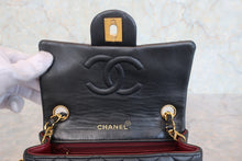 画像をギャラリービューアに読み込む, CHANEL/シャネル ミニマトラッセシングルフラップチェーンショルダーバッグ ラムスキン ブラック/ゴールド金具 ショルダーバッグ 800090170