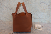 将图片加载到图库查看器,HERMES PICOTIN LOCK ECLAT PM Clemence leather/Swift leather Gold/Nata Y刻印 Hand bag 800030189
