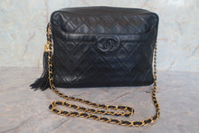 画像をギャラリービューアに読み込む, CHANEL/シャネル マトラッセフリンジチェーンショルダーバッグ ラムスキン ブラック/ゴールド金具 ショルダーバッグ 700120210