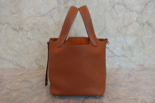 将图片加载到图库查看器,HERMES PICOTIN LOCK ECLAT PM Clemence leather/Swift leather Gold/Nata Y刻印 Hand bag 800030189