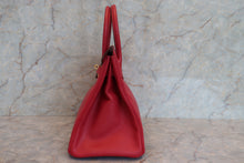 画像をギャラリービューアに読み込む, HERMES/エルメス バーキン30 クシュベル ルージュヴィフ □G刻印 ハンドバッグ 700080006