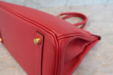画像をギャラリービューアに読み込む, HERMES/エルメス バーキン30 クシュベル ルージュヴィフ □G刻印 ハンドバッグ 700080006