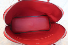 Load image into Gallery viewer, HERMES  BOLIDE 1923 Swift leather Rouge garance □I Engraving Hand bag 500020142