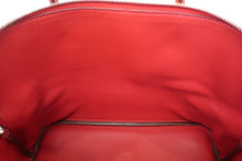 Load image into Gallery viewer, HERMES  BOLIDE 1923 Swift leather Rouge garance □I Engraving Hand bag 500020142