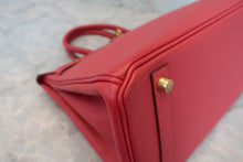 画像をギャラリービューアに読み込む, HERMES/エルメス バーキン30 クシュベル ルージュヴィフ □G刻印 ハンドバッグ 700080006