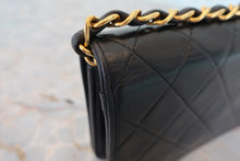 画像をギャラリービューアに読み込む, CHANEL/シャネル マトラッセプッシュロックチェーンショルダーバッグ ラムスキン ブラック/ゴールド金具 ショルダーバッグ 800090088