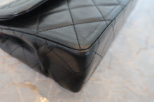 画像をギャラリービューアに読み込む, CHANEL/シャネル パリ限定マトラッセダブルフラップチェーンショルダーバッグ ラムスキン ブラック/ゴールド金具 ショルダーバッグ 800020040