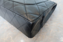 画像をギャラリービューアに読み込む, CHANEL/シャネル パリ限定マトラッセダブルフラップチェーンショルダーバッグ ラムスキン ブラック/ゴールド金具 ショルダーバッグ 800020040