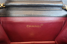 画像をギャラリービューアに読み込む, CHANEL/シャネル マトラッセプッシュロックチェーンショルダーバッグ ラムスキン ブラック/ゴールド金具 ショルダーバッグ 800090088
