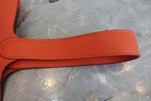 Load image into Gallery viewer, HERMES PICOTIN LOCK MM Clemence leather Feu Y Engraving Hand bag 700090059