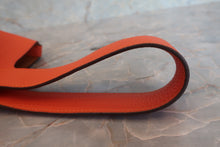 Load image into Gallery viewer, HERMES PICOTIN LOCK MM Clemence leather Feu Y Engraving Hand bag 700090059