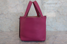 Load image into Gallery viewer, HERMES PICOTIN LOCK PM Clemence leather Tosca □P Engraving Hand bag 800060092
