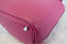 Load image into Gallery viewer, HERMES PICOTIN LOCK PM Clemence leather Tosca □P Engraving Hand bag 800060092