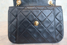 画像をギャラリービューアに読み込む, CHANEL/シャネル マトラッセチェーンショルダーバッグ ラムスキン ブラック/ゴールド金具 ショルダーバッグ 700120255