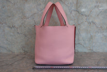 将图片加载到图库查看器,HERMES PICOTIN LOCK MM Clemence leather Rose sakura B刻印 Hand bag 800080022