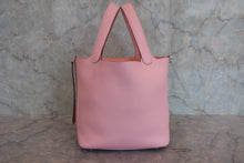 将图片加载到图库查看器,HERMES PICOTIN LOCK MM Clemence leather Rose sakura B刻印 Hand bag 800080022