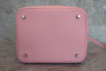 将图片加载到图库查看器,HERMES PICOTIN LOCK MM Clemence leather Rose sakura B刻印 Hand bag 800080022