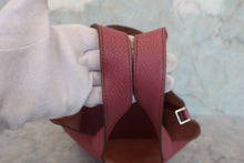画像をギャラリービューアに読み込む, HERMES/エルメス ピコタンロックMM トリヨンクレマンス ローズウッド □O刻印 ハンドバッグ 800060146