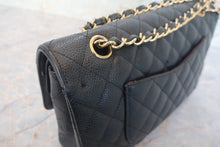 画像をギャラリービューアに読み込む, CHANEL/シャネル マトラッセWフラップWチェーンショルダーバッグ キャビアスキン ブラック/ゴールド金具 ショルダーバッグ 700120248